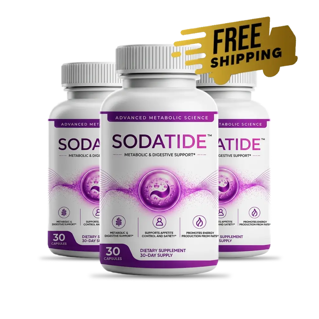 3 bottles of SodaTide